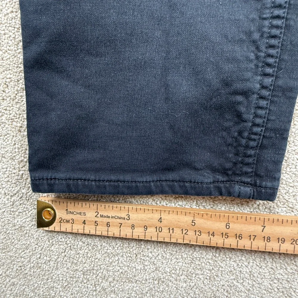Banana Republic Traveler Pants Mens 38x32 Slim Fit Black Five Pocket Chino Jean‎